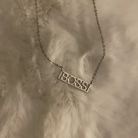 Sterling silver boss necklace - Picture 1 of 3
